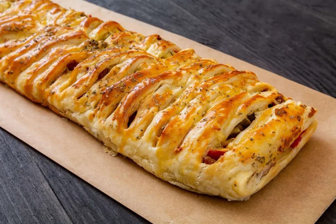 Pyszne ciasto francuskie z warzywami - łatwy przepis na obiad